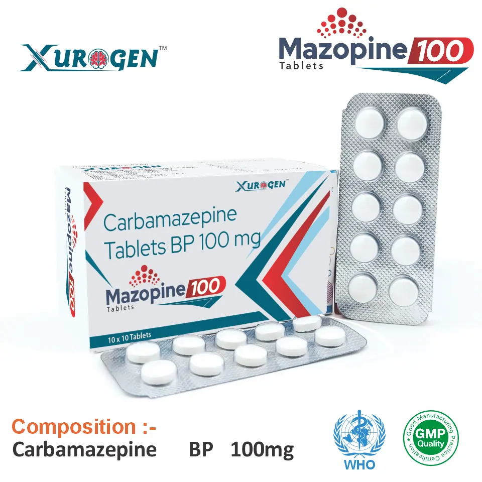 Carbamazepine 100mg Tablet Packaging